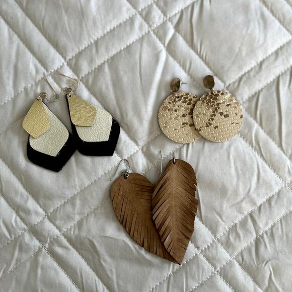 Boutique Collection Jewelry - Boutique Set of Earrings, 3 Pair